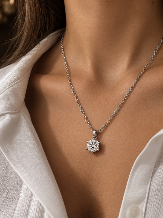 Collana punto luce grande
