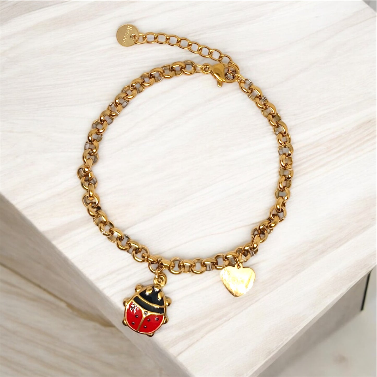 Bracciale coccinella