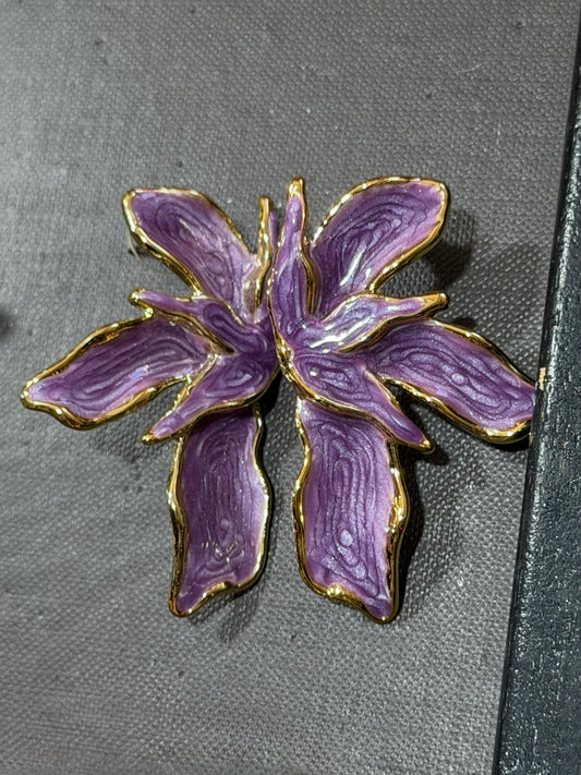 Orecchini viola