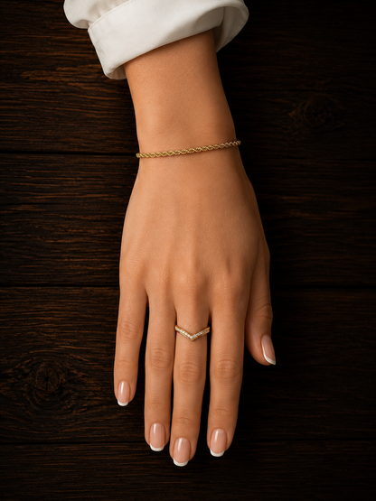 Bracciale intrecciato