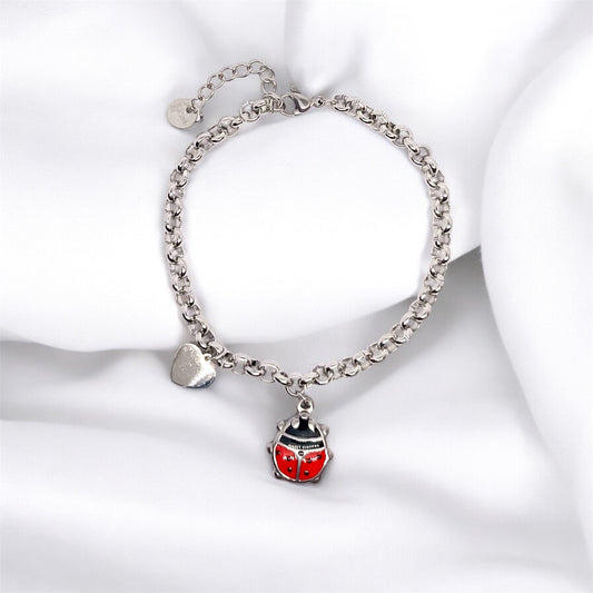 Bracciale coccinella
