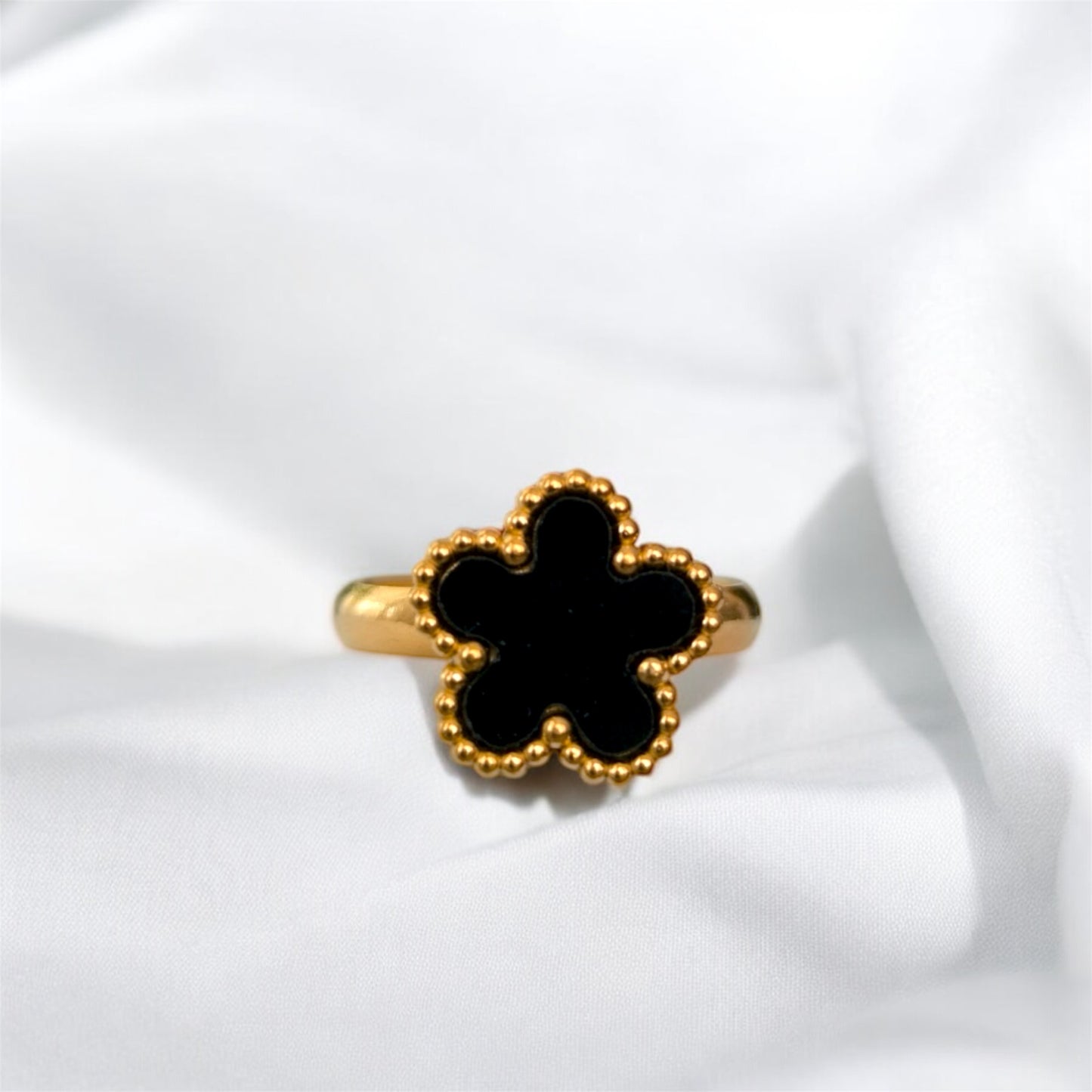 Anello fiore colorato