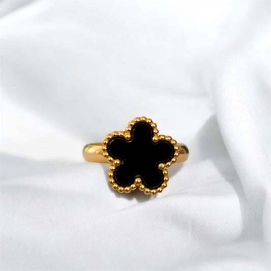 Anello fiore colorato